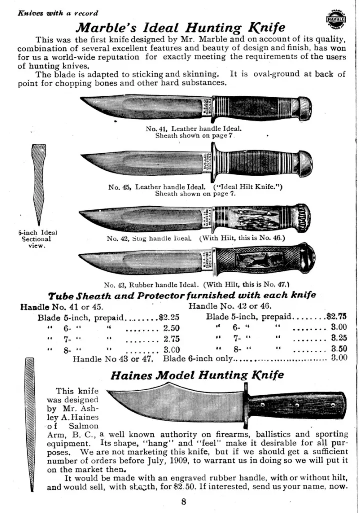 History of the Bowie Knife